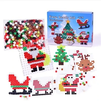 Χριστουγεννιάτικο κιτ DIY Fuse Beads 10mm